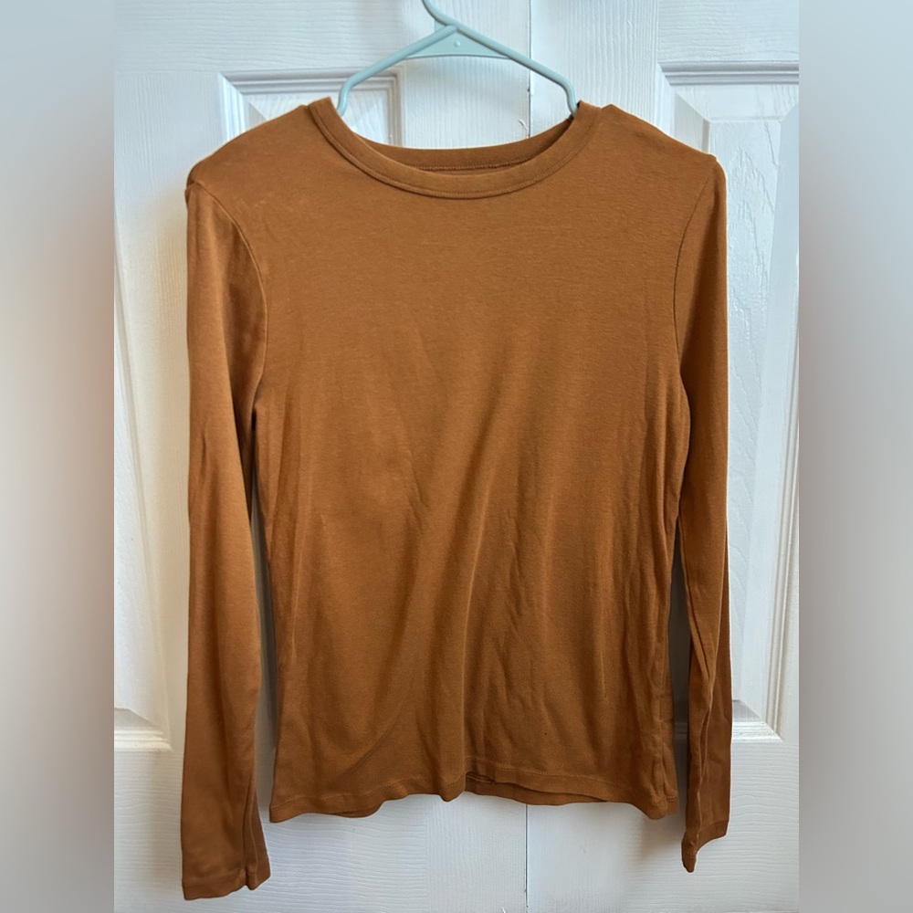 Mustard Long Sleeve Top
